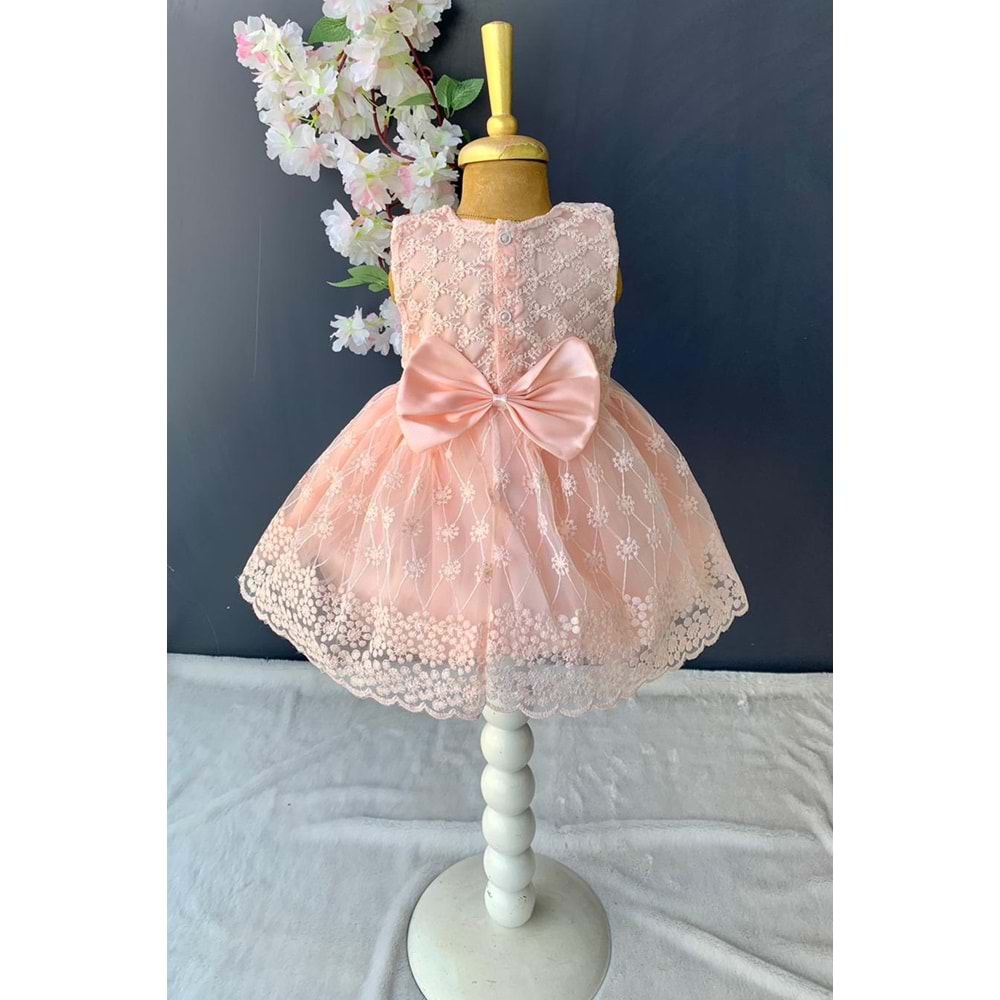 Kız Bebek Dantelli Mevlüt Elbise SB152