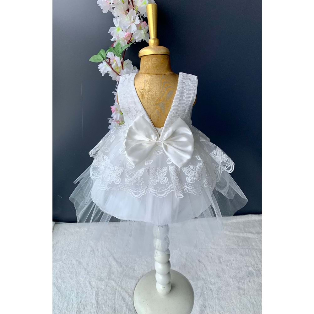 Kız Bebek Dantel Elbise SB159