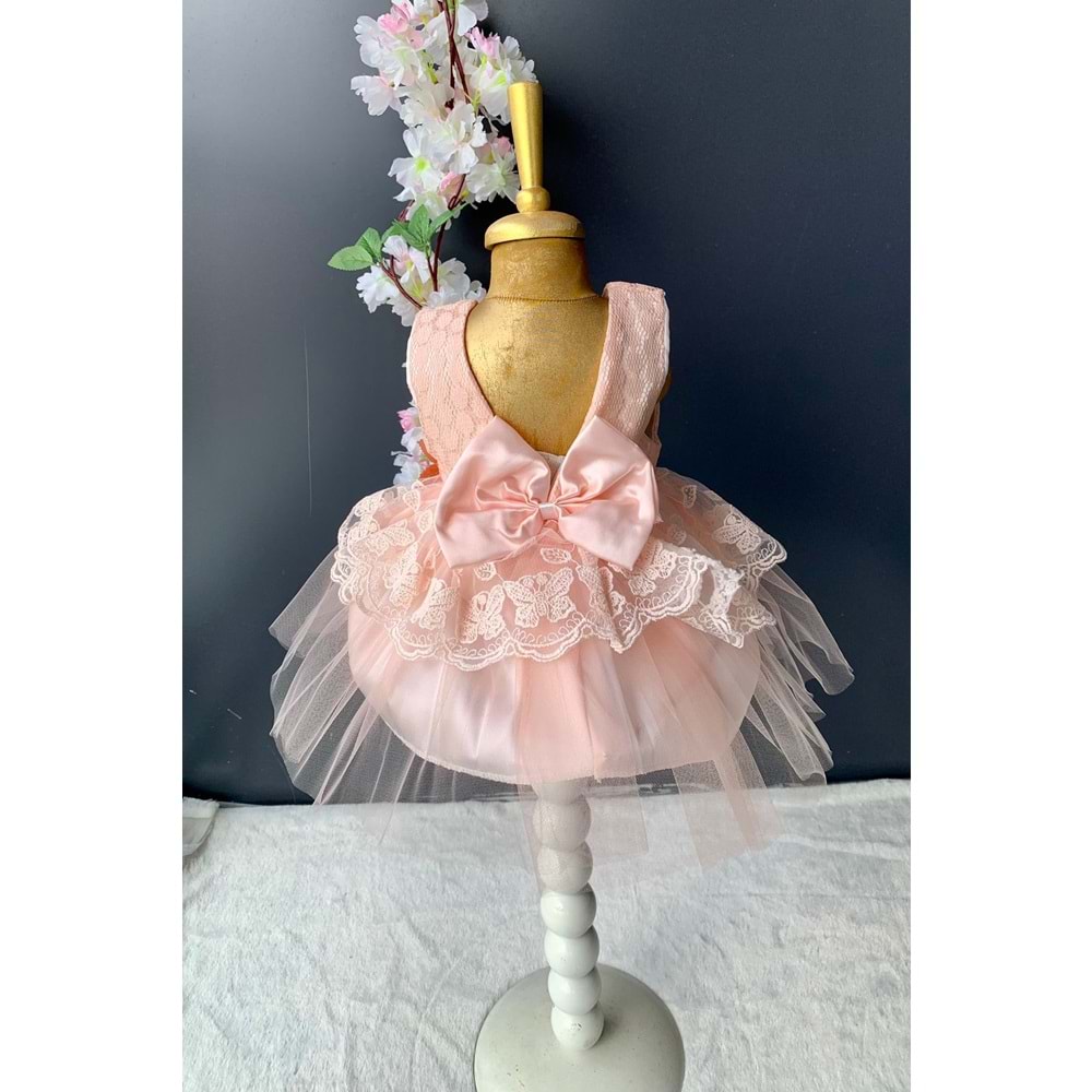 Kız Bebek Dantel Elbise SB159