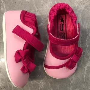 Funny Baby Deri Kız Babet Ayakkabı