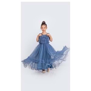 Tütülü Uzun Etekli Kız Abiye SB670