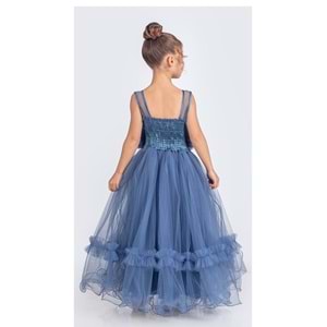 Tütülü Uzun Etekli Kız Abiye SB670