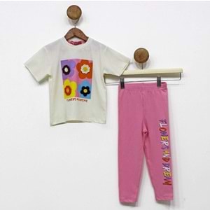 Kız Çocuk Taytlı Yazlık Takım SB713