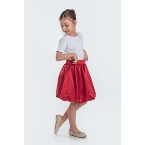 Kız Çocuk Saten Pamuk Astarlı Etek SB729