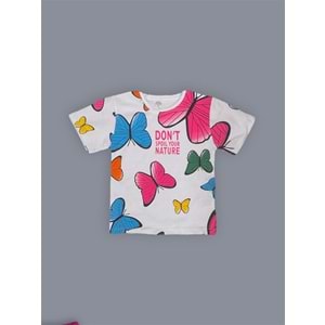 Baskılı Kız Şortlu Yazlık Takım SB730