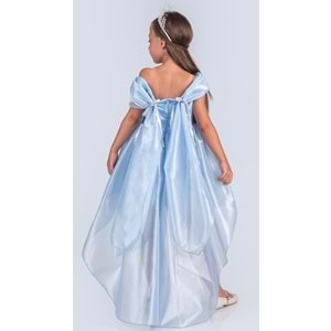 Kız Çocuk Kuyruklu Kristal Abiye