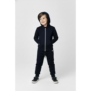 2iplik Erkek Çocuk Kapüşonlu Eşofman Takım M00765