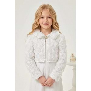 Rosali Kız Çocuk Mevsimlik Bolero