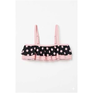 Kız Çocuk Desenli Deniz ve Havuz Bikini Mayo M00815