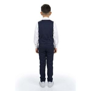 Erkek Çocuk 6 Düğme Yelek Takım Elbise M00834