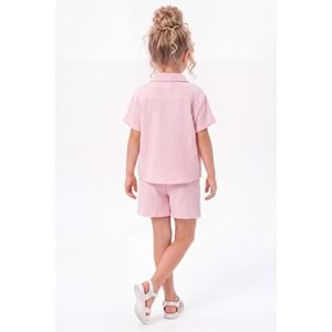 Müslin Kız Çocuk Üçlü Takım M00837