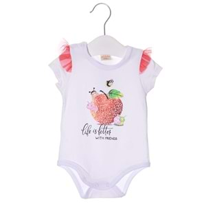 Elma Kız Bebek Badili Etekli Takım