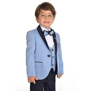 Erkek Çocuk Zincirli Damatlık Takım Elbise SB274