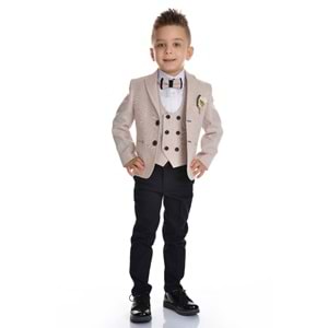 Yaka Çiçekli Erkek Çocuk Spor Kesim Takım SB283
