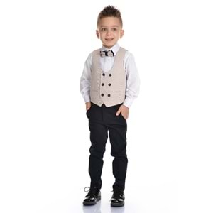 Yaka Çiçekli Erkek Çocuk Spor Kesim Takım SB283