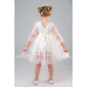 Dantel Kız Çocuk Elbise SB327