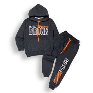 2İplik İçi Polarlı Erkek Çocuk Eşofman SB459