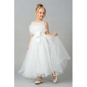 Organze Kumaş Kız Çocuk Abiye SB475