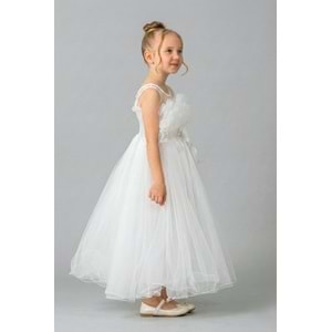 Organze Kumaş Kız Çocuk Abiye SB475