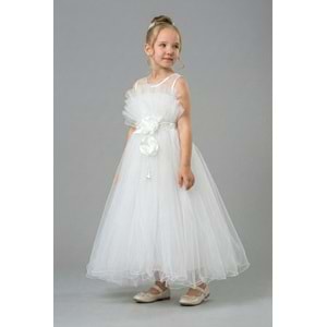 Organze Kumaş Kız Çocuk Abiye SB475