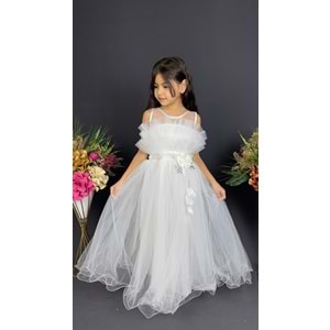 Organze Kumaş Kız Çocuk Abiye SB475