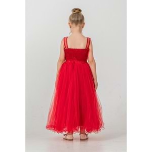 Organze Kumaş Kız Çocuk Abiye SB475