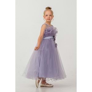 Organze Kumaş Kız Çocuk Abiye SB475