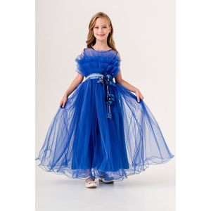 Organze Kumaş Kız Çocuk Abiye SB475