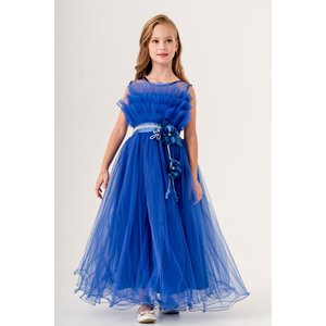 Organze Kumaş Kız Çocuk Abiye SB475