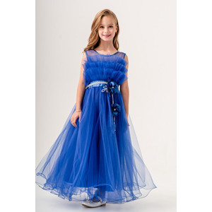 Organze Kumaş Kız Çocuk Abiye SB475