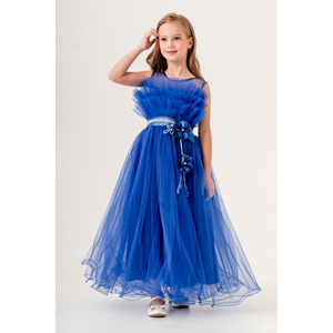 Organze Kumaş Kız Çocuk Abiye SB475