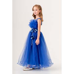 Organze Kumaş Kız Çocuk Abiye SB475