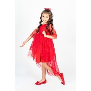 Kız Çocuk Dantel Elbise SB482