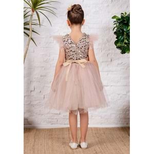 Tütü Etekli Kız Çocuk Elbise