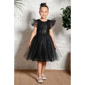 Tütü Etekli Kız Çocuk Elbise