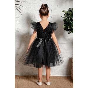 Tütü Etekli Kız Çocuk Elbise