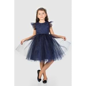 Kız Çocuk Rz Dantel Elbise SB546
