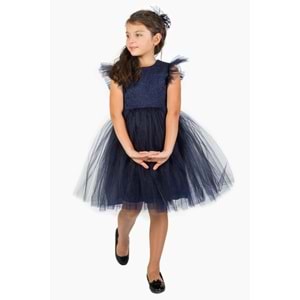 Kız Çocuk Rz Dantel Elbise SB546