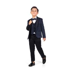 Nubuk Kumaş Erkek Çocuk Takım Elbise SB550