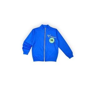 2iplik Fermuarlı Cepli Erkek Çocuk Eşofman SB554