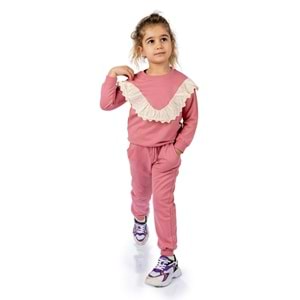 Vintage 2iplik Kız Çocuk Eşofman SB573