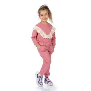 Vintage 2iplik Kız Çocuk Eşofman SB573