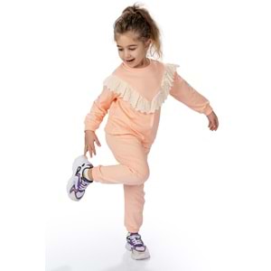 Vintage 2iplik Kız Çocuk Eşofman SB573