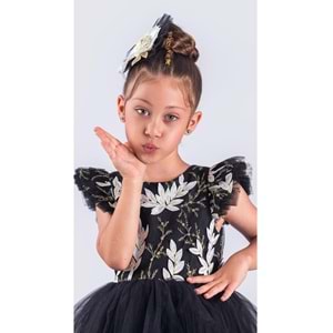 Tütü Etekli Robası Brode Nakış Elbise