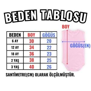 Annesinin Minik Prensesi Esprili Zıbın Body SB613