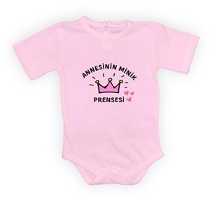 Annesinin Minik Prensesi Esprili Zıbın Body SB613