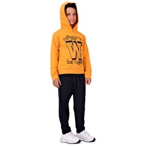 Erkek Çocuk Baskılı Kapüşonlu 2iplik Eşofman Takım SB617