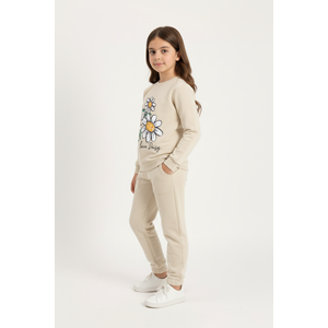 Baskılı 2iplik Kız Çocuk Eşofman SB620