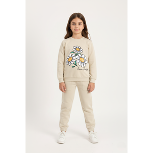 Baskılı 2iplik Kız Çocuk Eşofman SB620