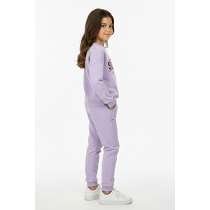 Kız Çocuk Baskılı Eşofman Takım SB625